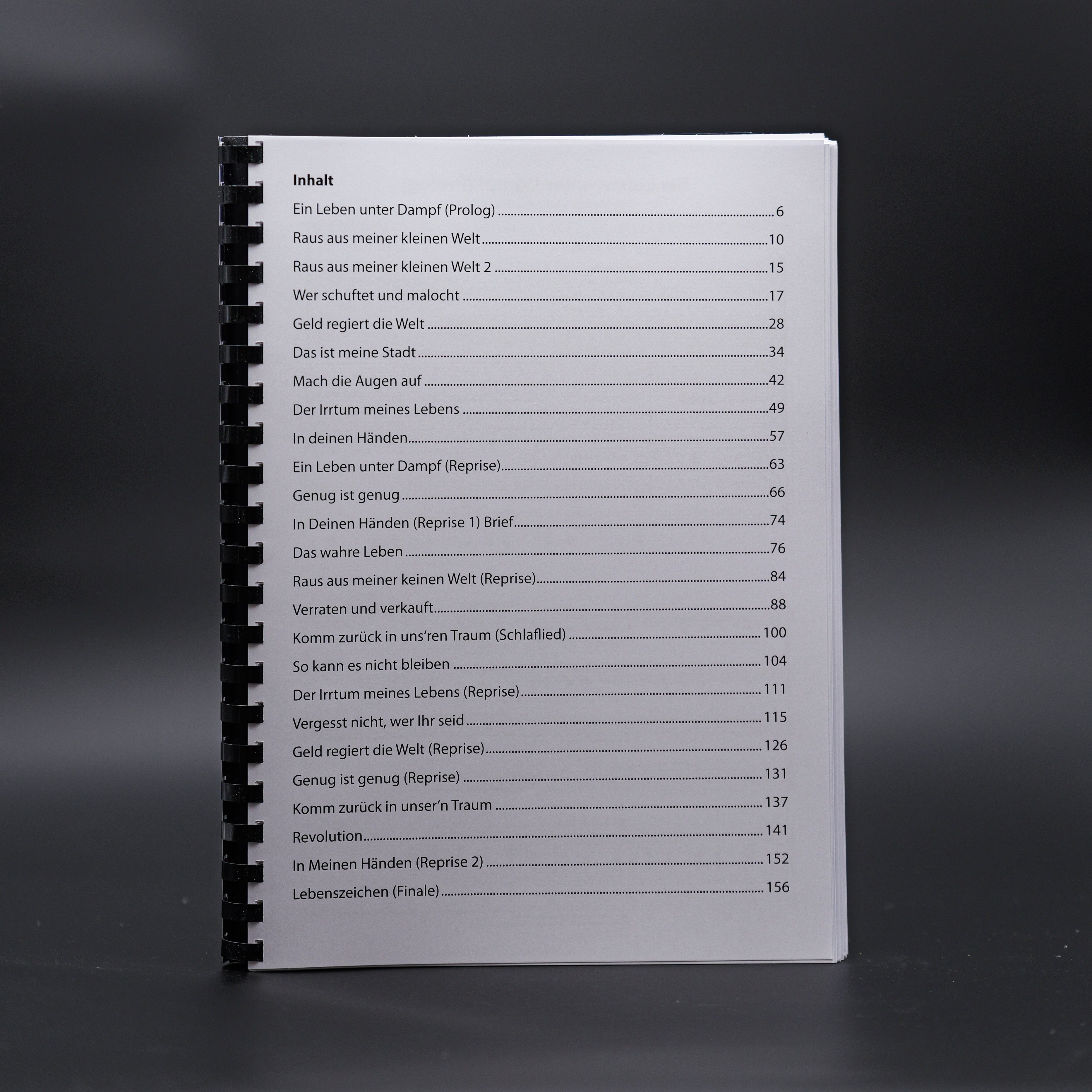 Songbook "Kolpings Traum"